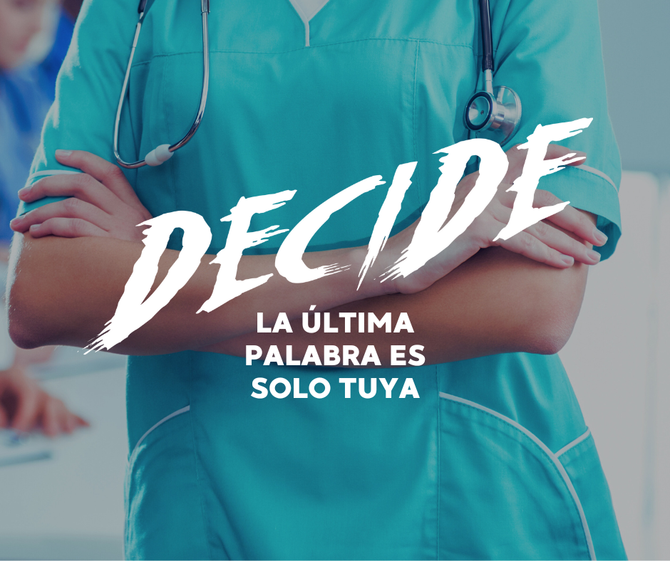 Decide, la última palabra es solo tuya